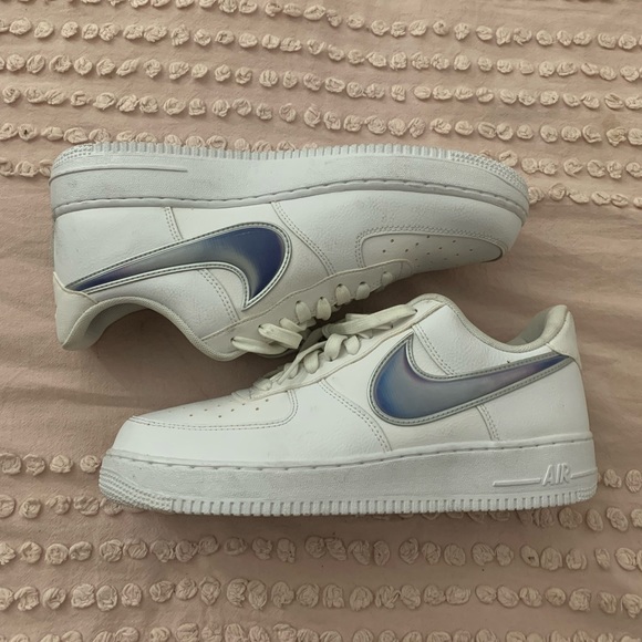 Nike Air Force 1 low oversized swoosh white racer blue - Picture 6 of 7